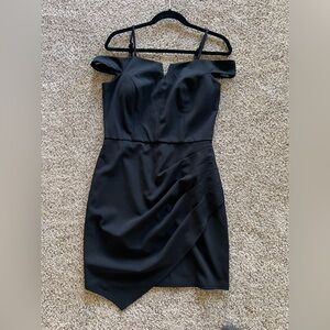 Eden Black Off The Shoulder Dress